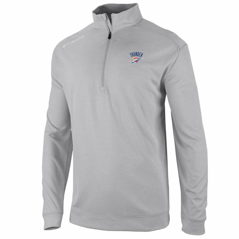 Oklahoma City Thunder Oakland Downs Omni-Wick Quarter-Zip Top - Gray | Columbia outlet