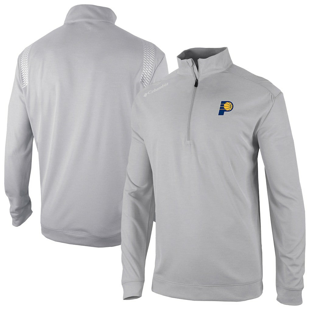 Indiana Pacers Oakland Downs Omni-Wick Quarter-Zip Top - Gray | Columbia cheap