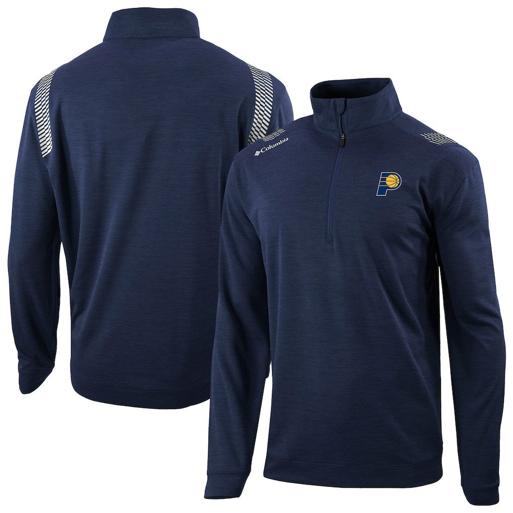 Indiana Pacers Oakland Downs Omni-Wick Quarter-Zip Top - Navy | Columbia discount