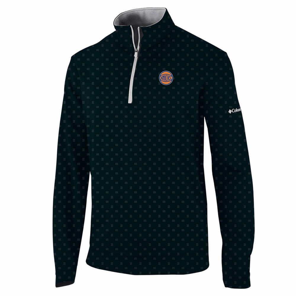 New York Knicks Wickham Hills Omni-Wick Quarter-Zip Jacket - Black | Columbia outlet