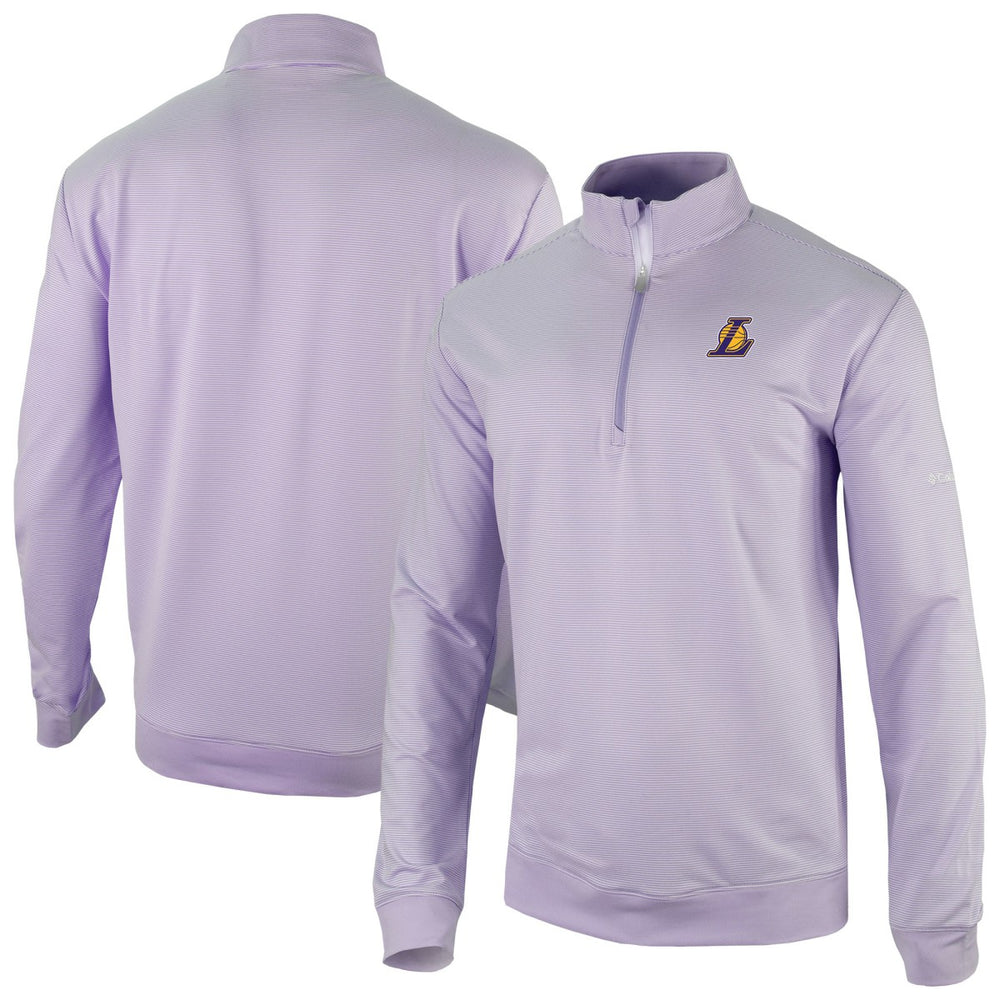 Los Angeles Lakers Omni-Wick Even Lie Quarter-Zip Top - Purple | Columbia for sale