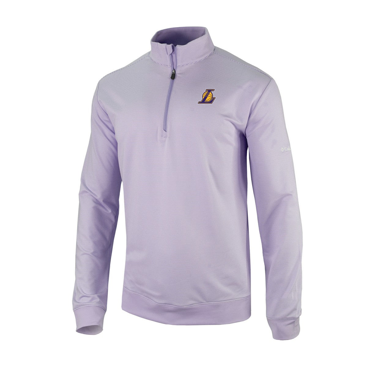 Los Angeles Lakers Omni-Wick Even Lie Quarter-Zip Top - Purple | Columbia for sale