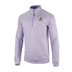 Los Angeles Lakers Omni-Wick Even Lie Quarter-Zip Top - Purple | Columbia for sale