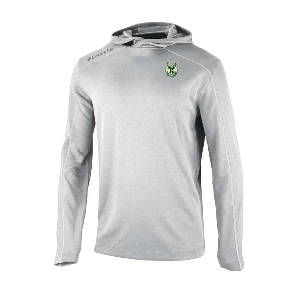 Milwaukee Bucks Omni-Wick Shotgun Pullover Hoodie - Gray | Columbia online