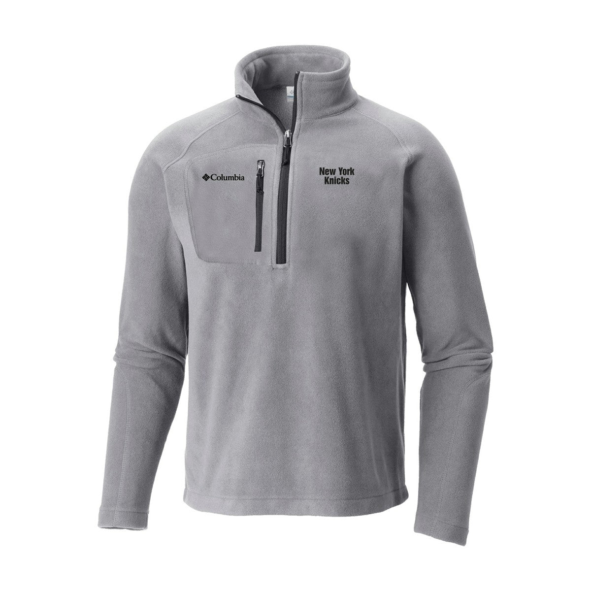New York Knicks Fast Trek III Half-Zip Fleece Pullover - Gray | Columbia discount