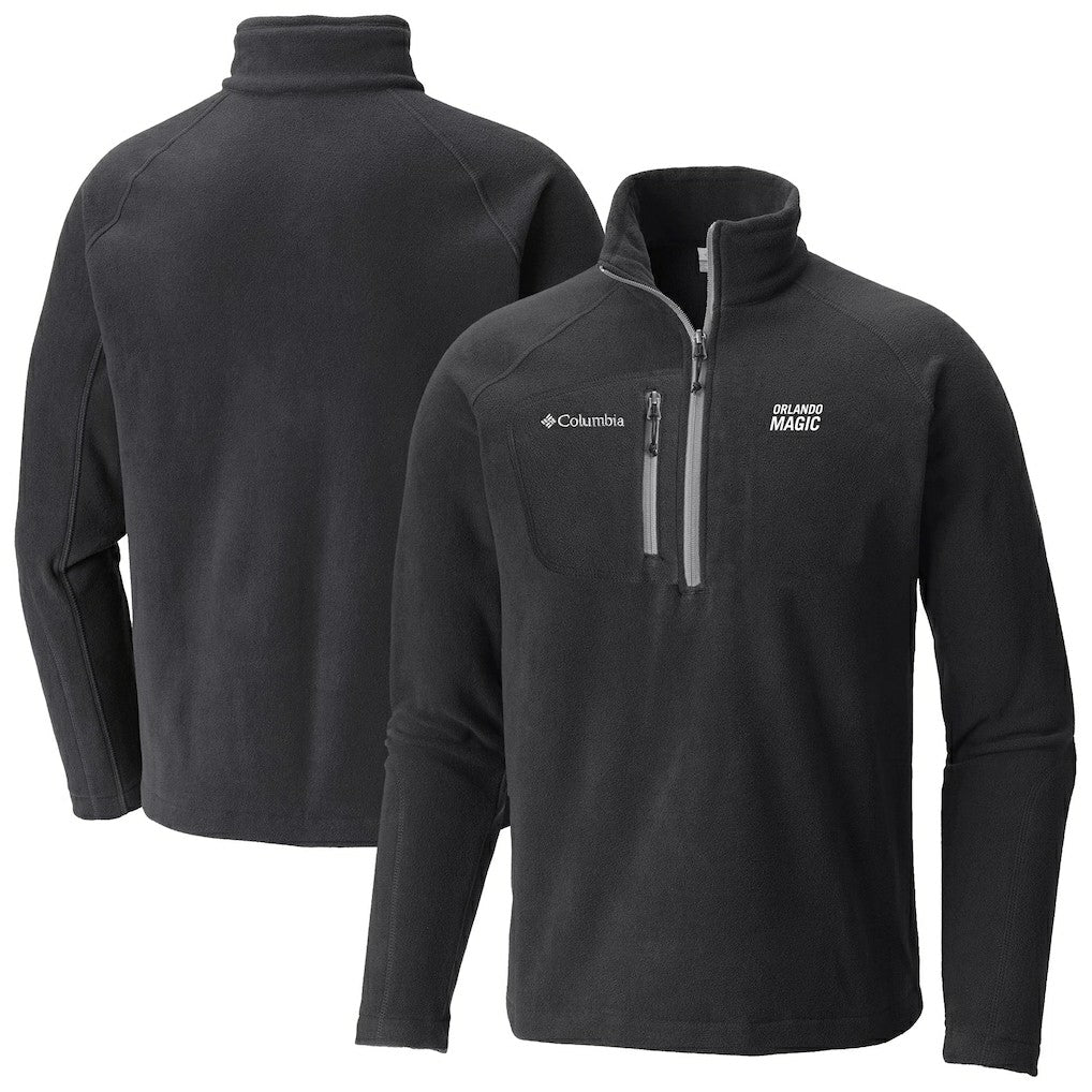 Orlando Magic Fast Trek III Half-Zip Fleece Pullover - Black | Columbia on sale