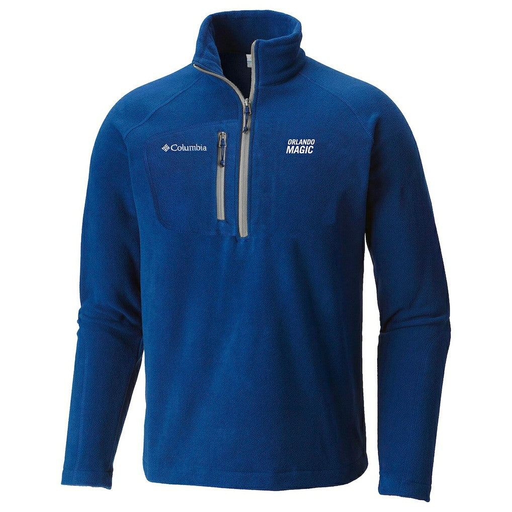 Orlando Magic Fast Trek III Half-Zip Fleece Pullover - Blue | Columbia sale