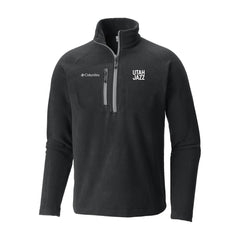 Utah Jazz Fast Trek III Half-Zip Fleece Pullover - Black | Columbia for sale
