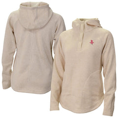 Houston Rockets Women's Sweater Weather Quarter-Snap Hoodie sale - Cream | Columbia online