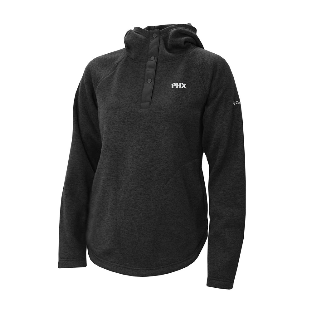 Phoenix Suns Women's Sweater Weather Quarter-Snap Hoodie - Black | Columbia sale