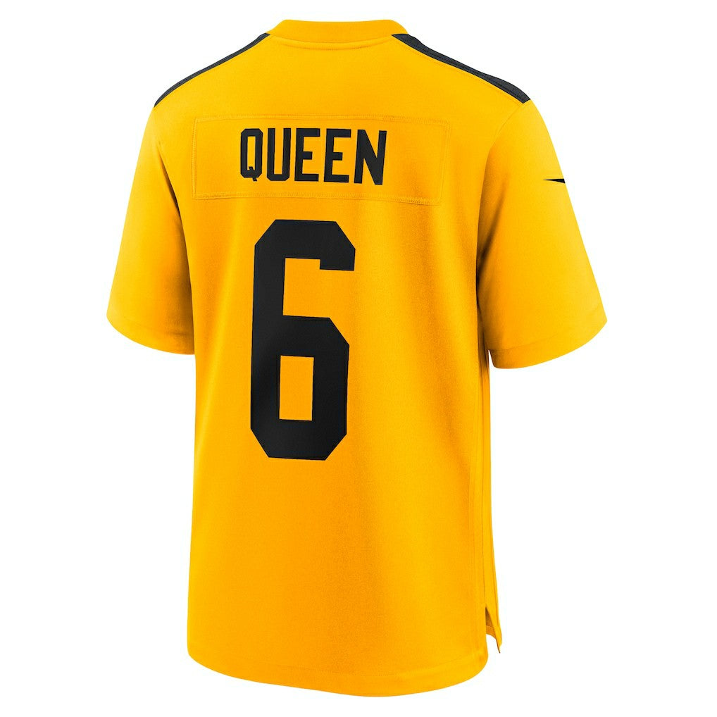 NFL Pittsburgh Steelers Patrick Queen  Alternate 1933 Throwback Game Jersey