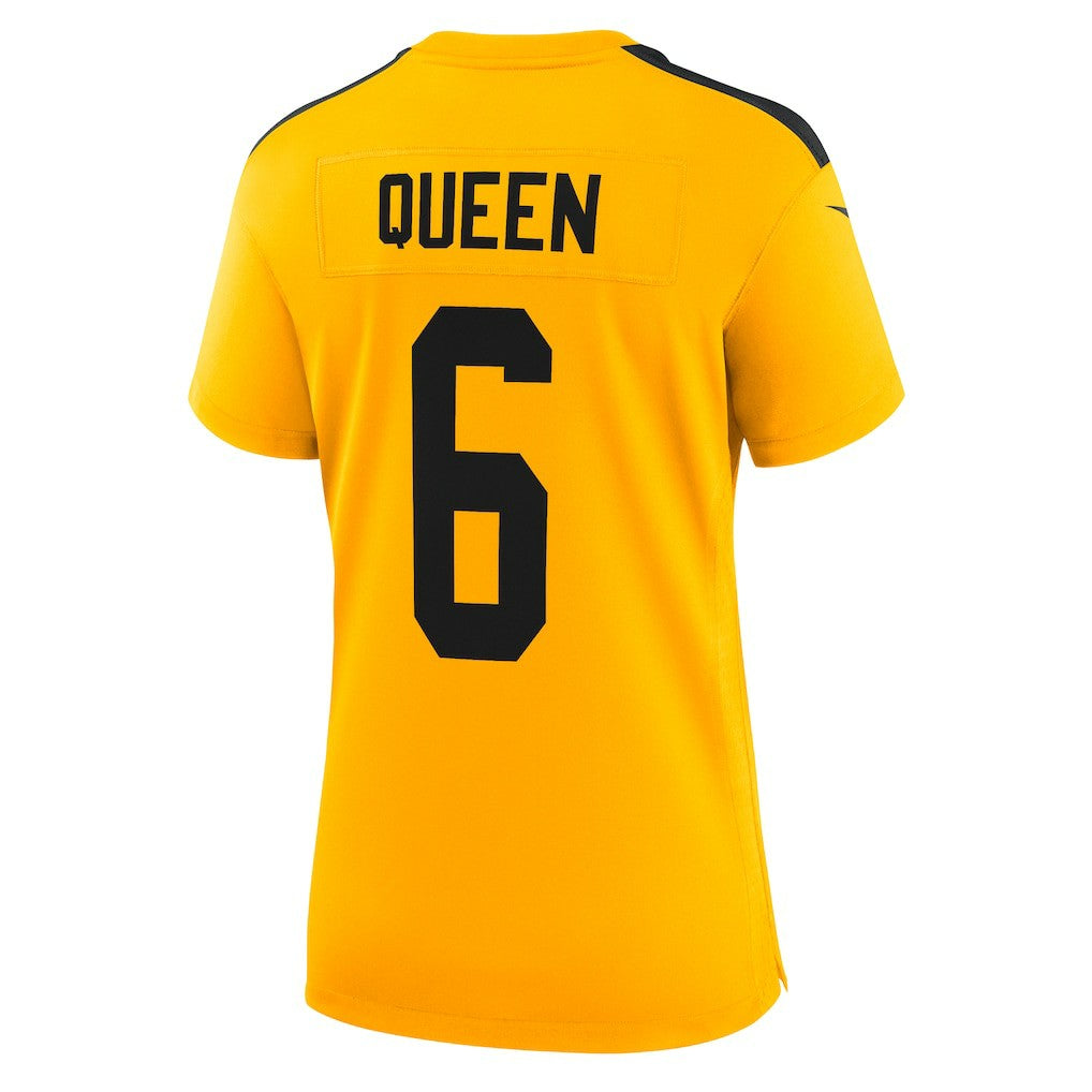NFL Pittsburgh Steelers Patrick Queen  Women's Alternate 1933 Throwback Game Jersey