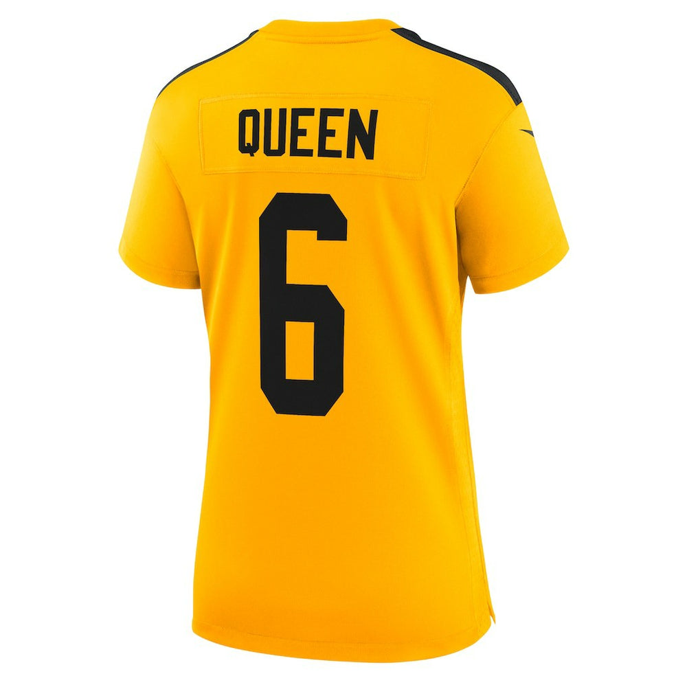 NFL Pittsburgh Steelers Patrick Queen  Women's Alternate 1933 Throwback Game Jersey