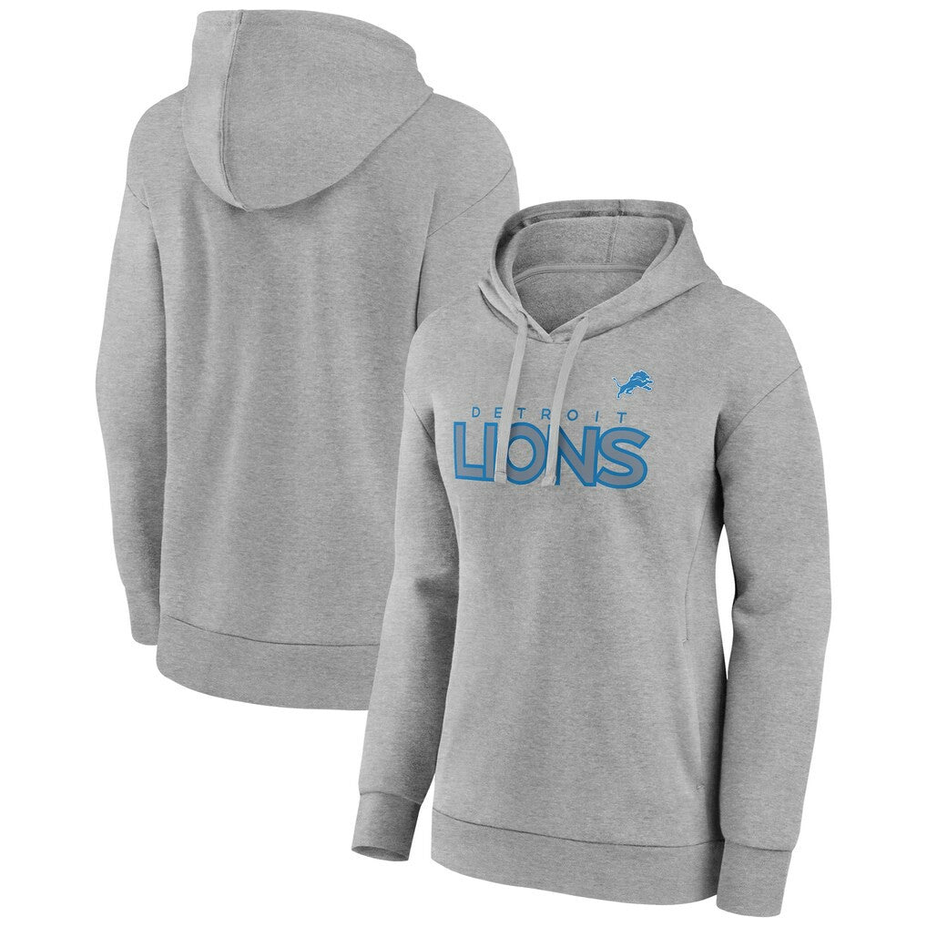 NFL Detroit Lions Women's Check List Pullover Hoodie