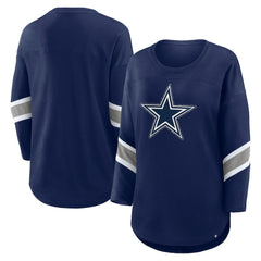 NFL Dallas Cowboys Women's Redzone Bling 3/4-Sleeve T-Shirt