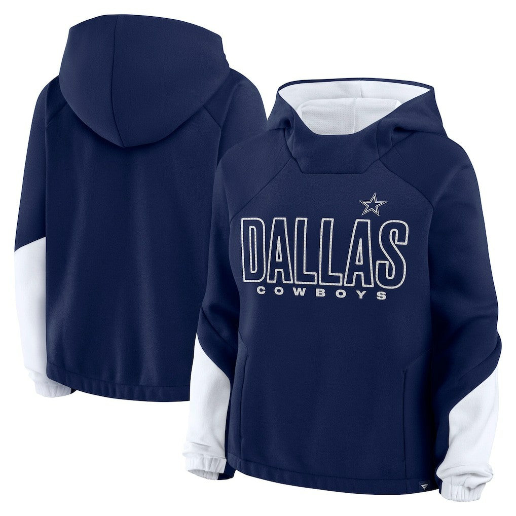 NFL Dallas Cowboys Women's Play Clock Bling Hoodie