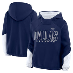 NFL Dallas Cowboys Women's Play Clock Bling Hoodie