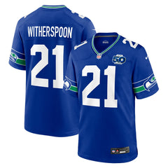 NFL Seattle Seahawks Devon Witherspoon  Alternate 50th Season Game Jersey
