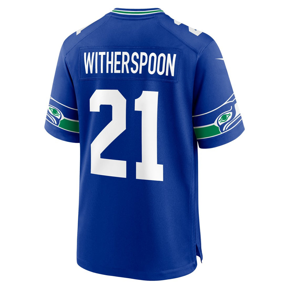 NFL Seattle Seahawks Devon Witherspoon  Alternate 50th Season Game Jersey