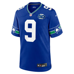 NFL Seattle Seahawks Kenneth Walker III  Alternate 50th Season Game Jersey