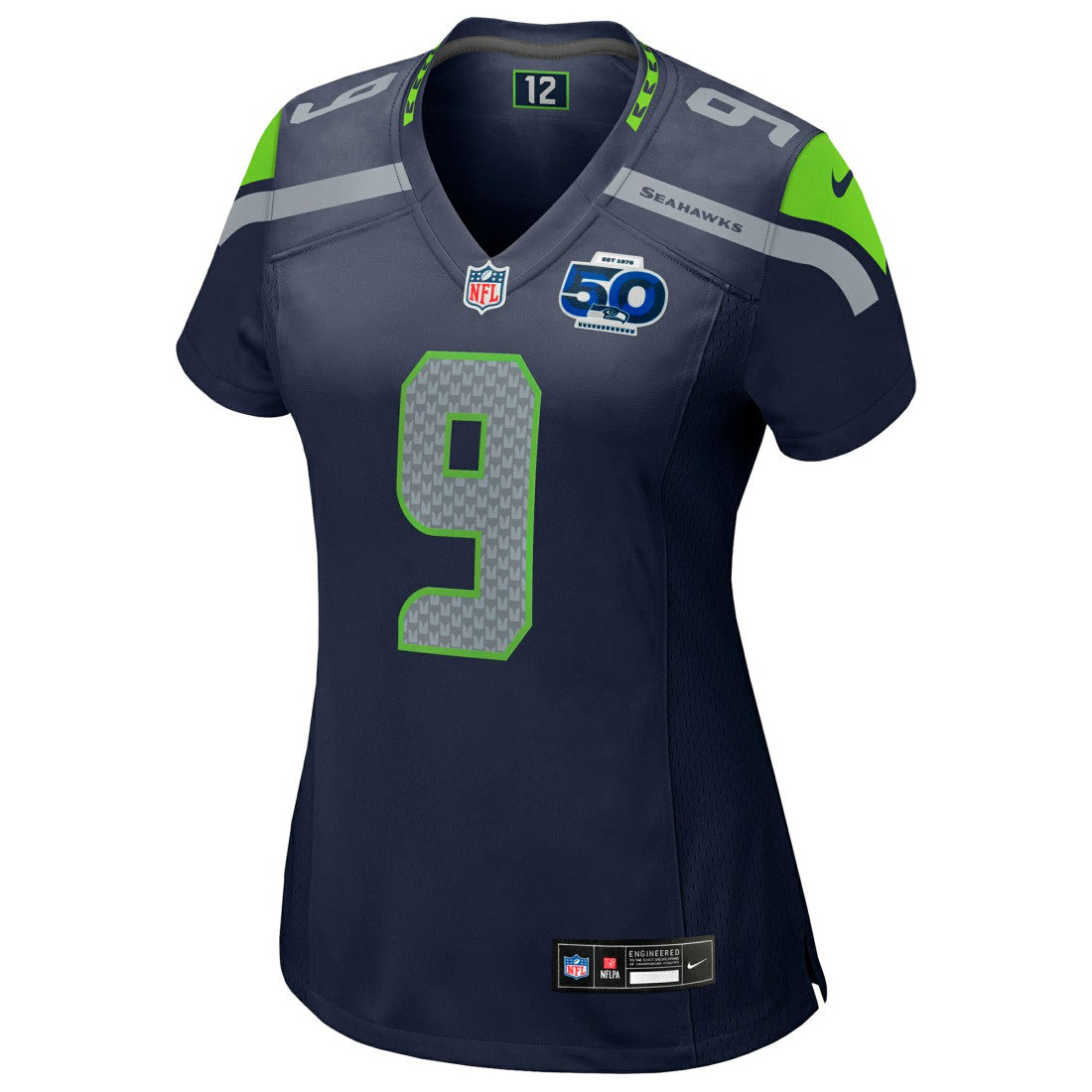 NFL Seattle Seahawks Kenneth Walker III  Women's 50th Season Game Jersey