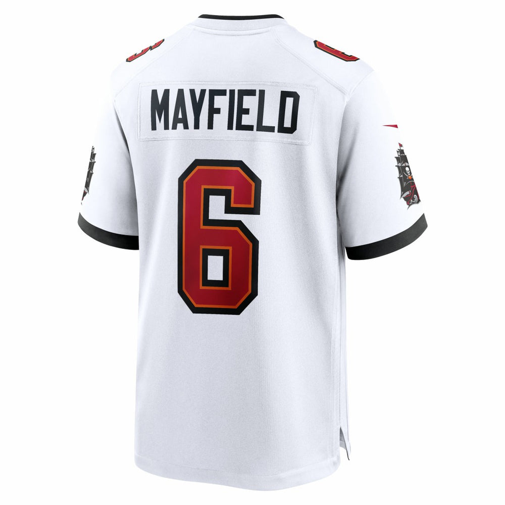 NFL Tampa Bay Buccaneers Baker Mayfield  50th Season White Game Jersey