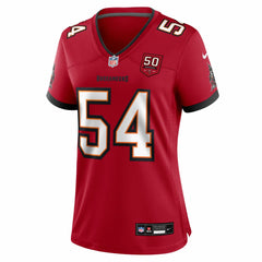 NFL Tampa Bay Buccaneers Lavonte David  Women's 50th Anniversary Team Game Jersey