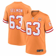 NFL Tampa Bay Buccaneers Lee Roy Selmon  50th Season Game Jersey