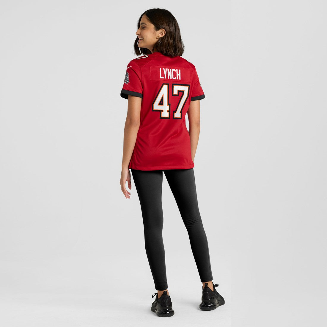 NFL Tampa Bay Buccaneers John Lynch  Women's 50th Anniversary Team Game Jersey
