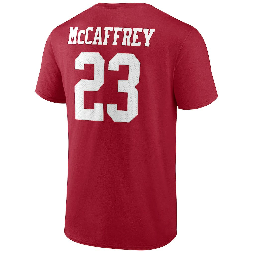NFL San Francisco 49ers Christian McCaffrey  Player Icon T-Shirt