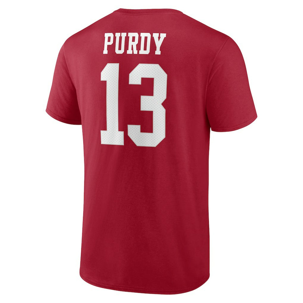 NFL San Francisco 49ers Brock Purdy  Player Icon T-Shirt
