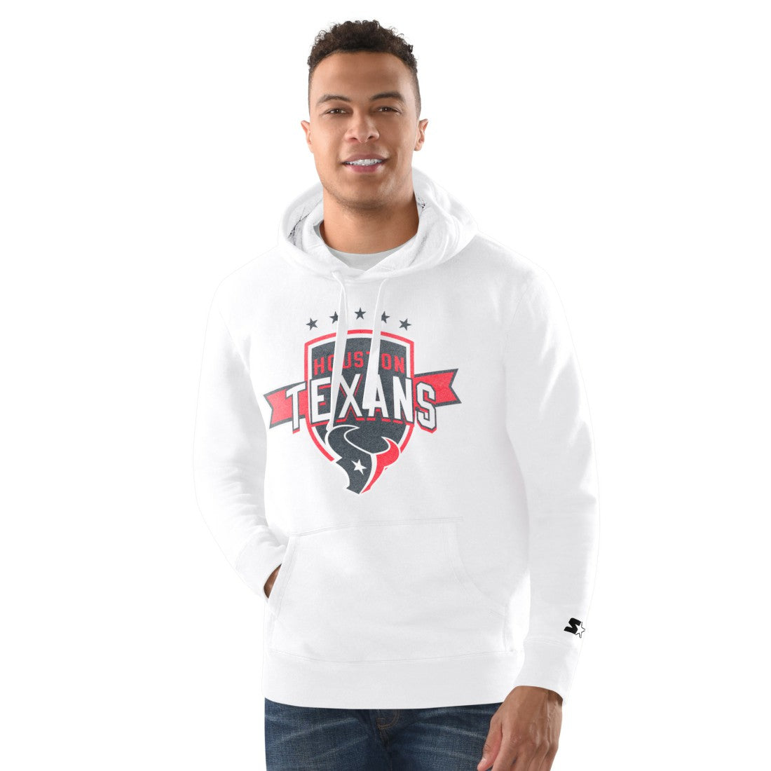 NFL Houston Texans Starter Vintage Pullover Hoodie