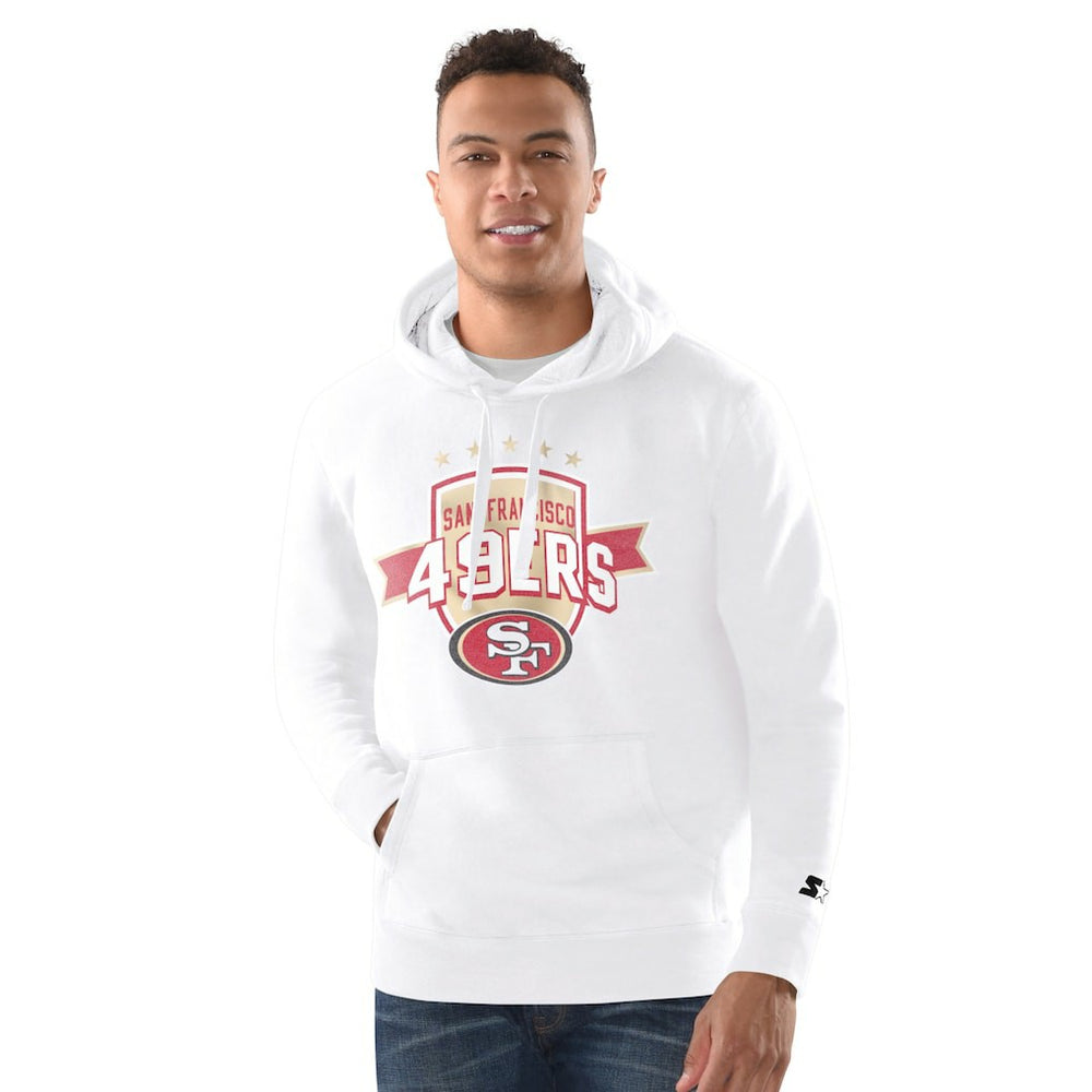 NFL San Francisco 49ers Starter Vintage Pullover Hoodie