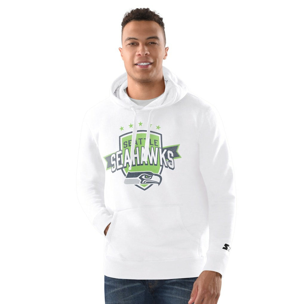 NFL Seattle Seahawks Starter Vintage Pullover Hoodie