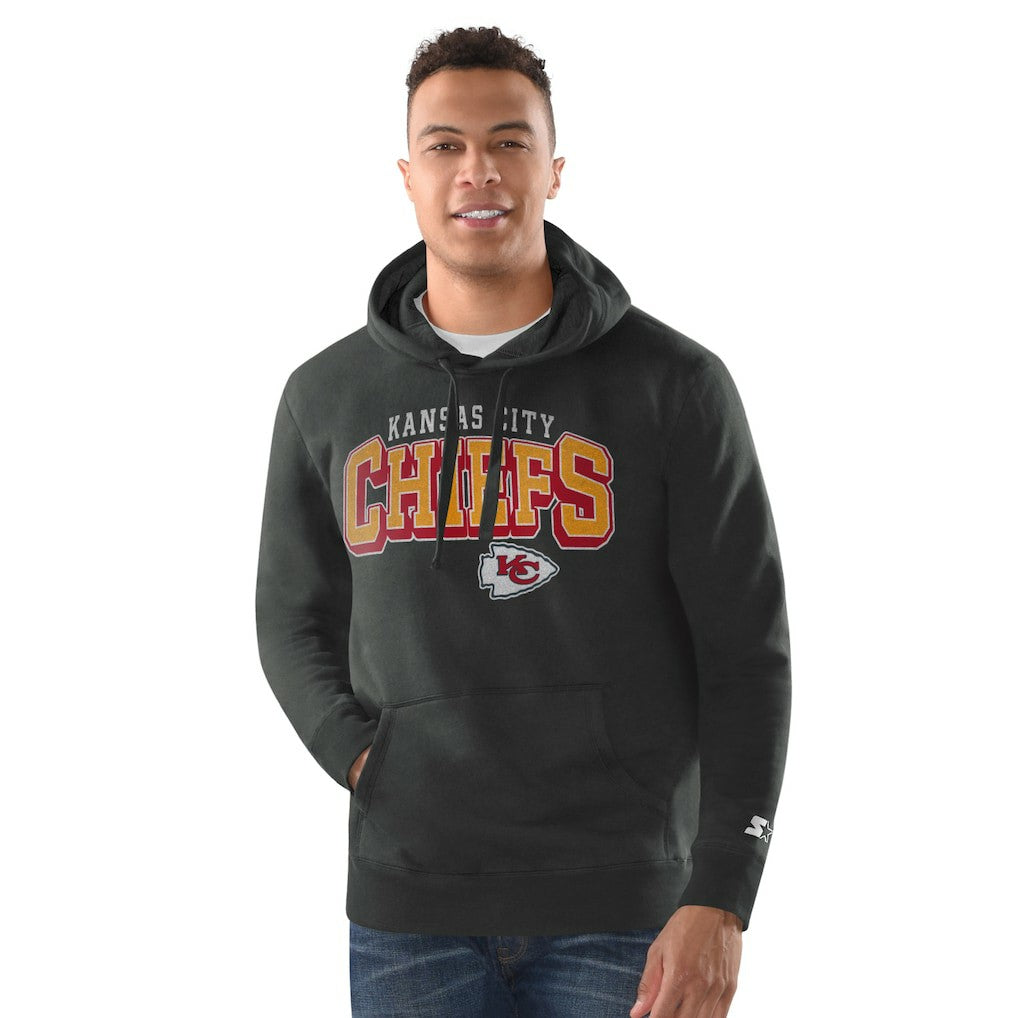 NFL Kansas City Chiefs Starter Vintage Pullover Hoodie