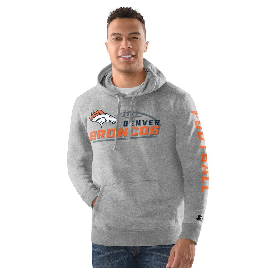 NFL Denver Broncos Starter Vintage Pullover Hoodie