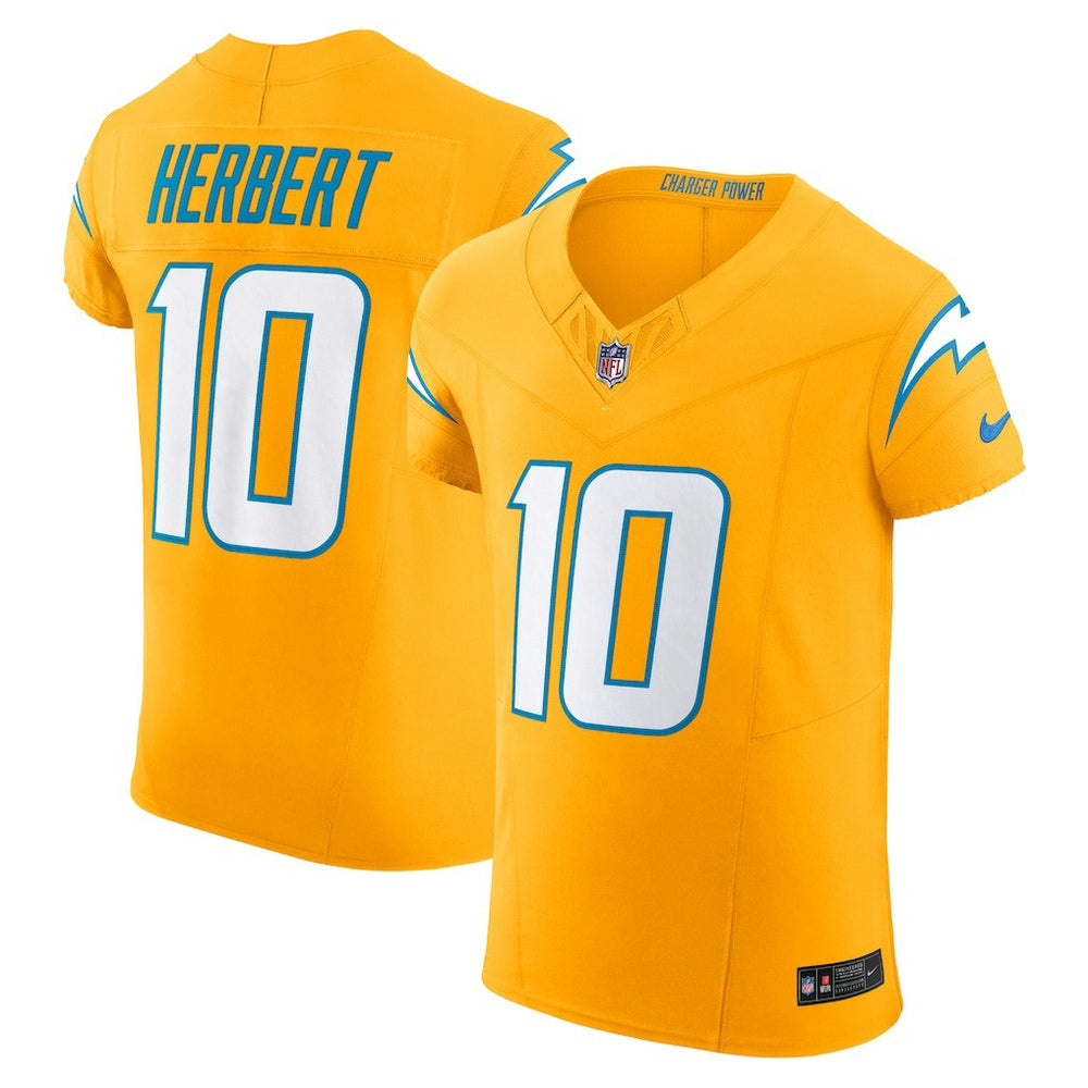 NFL Los Angeles Chargers Justin Herbert  Alternate Charger Power Vapor F.U.S.E. Elite Jersey