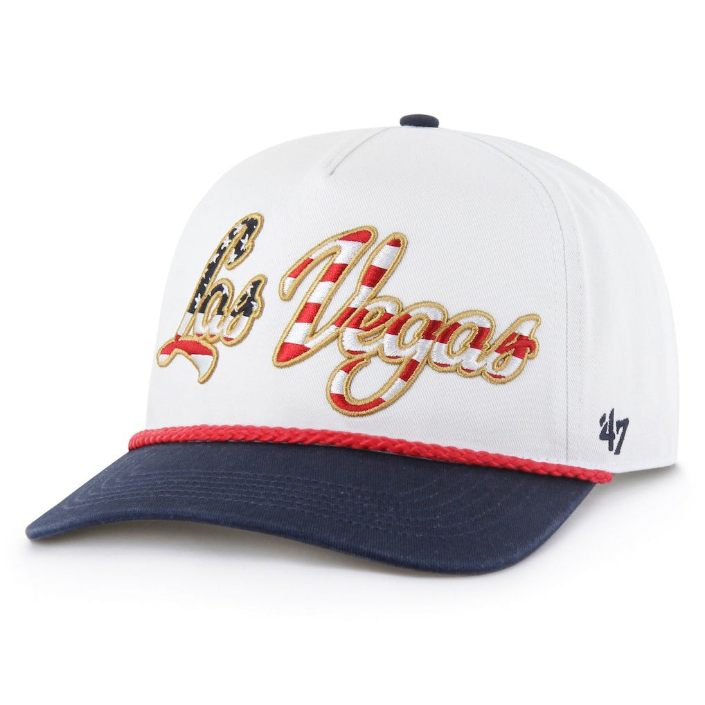 NFL Las Vegas Raiders '47 Patriotic Overhand Hitch Adjustable Hat
