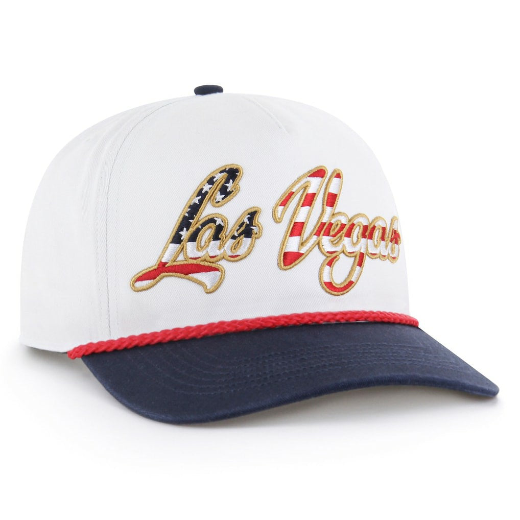 NFL Las Vegas Raiders '47 Patriotic Overhand Hitch Adjustable Hat