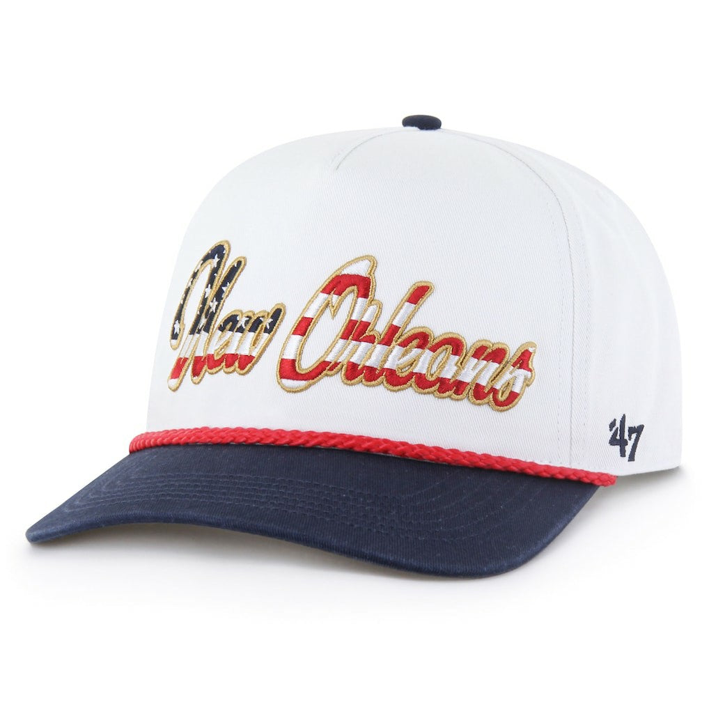 NFL New Orleans Saints '47 Patriotic Overhand Hitch Adjustable Hat