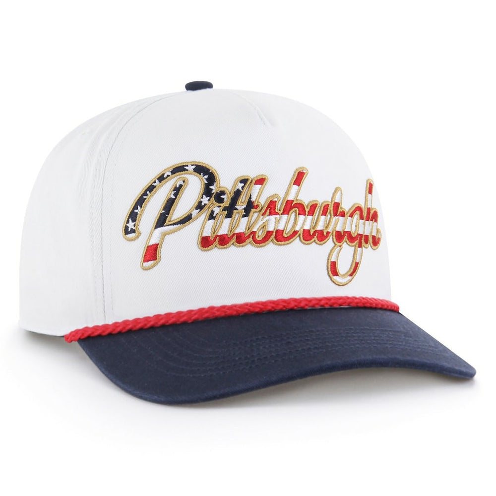 NFL Pittsburgh Steelers '47 Patriotic Overhand Hitch Adjustable Hat