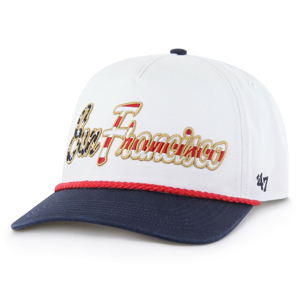 NFL San Francisco 49ers '47 Patriotic Overhand Hitch Adjustable Hat