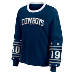 NFL Dallas Cowboys WEAR by Erin Andrews Women's Sport Long-Sleeve T-Shirt