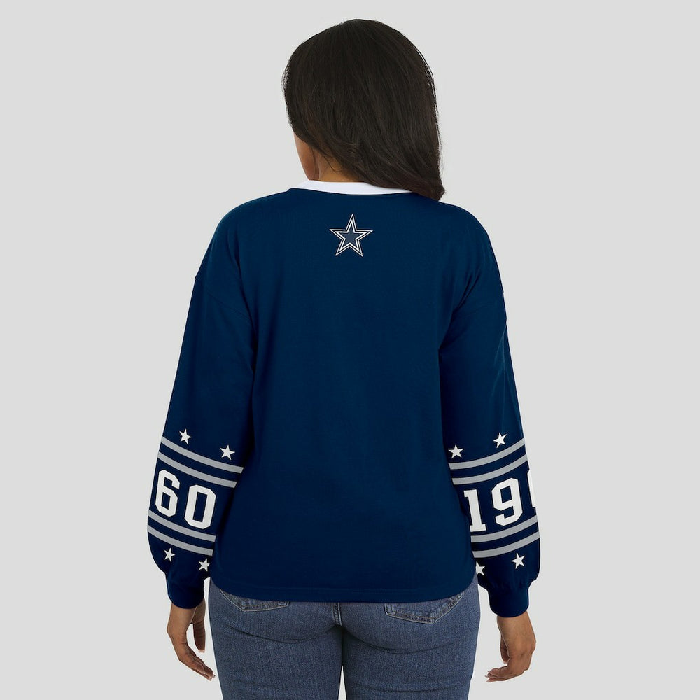 NFL Dallas Cowboys WEAR by Erin Andrews Women's Sport Long-Sleeve T-Shirt