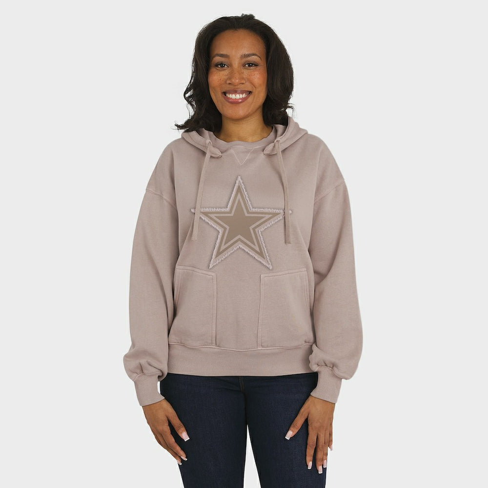 NFL Dallas Cowboys WEAR by Erin Andrews Women's Washed Pullover Crewdie
