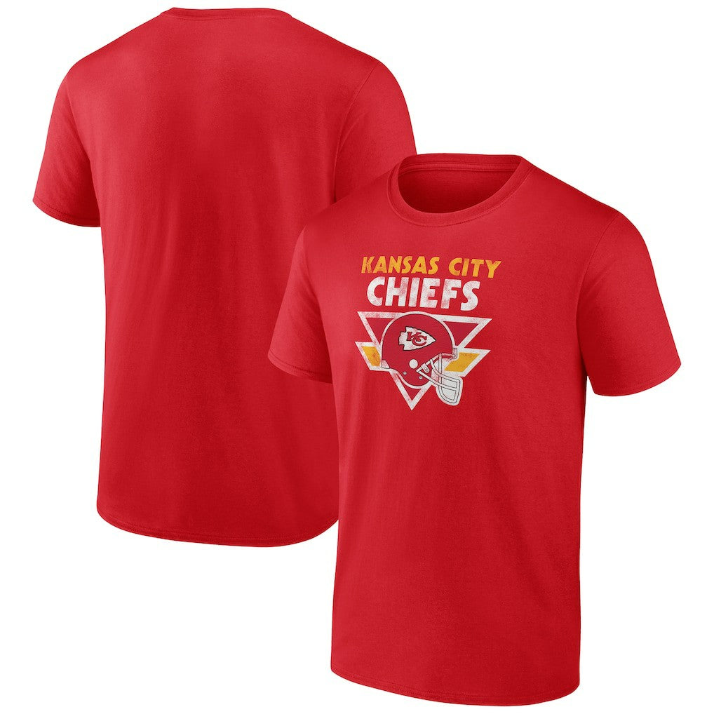 NFL Kansas City Chiefs Retro Helmet T-Shirt