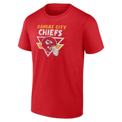 NFL Kansas City Chiefs Retro Helmet T-Shirt