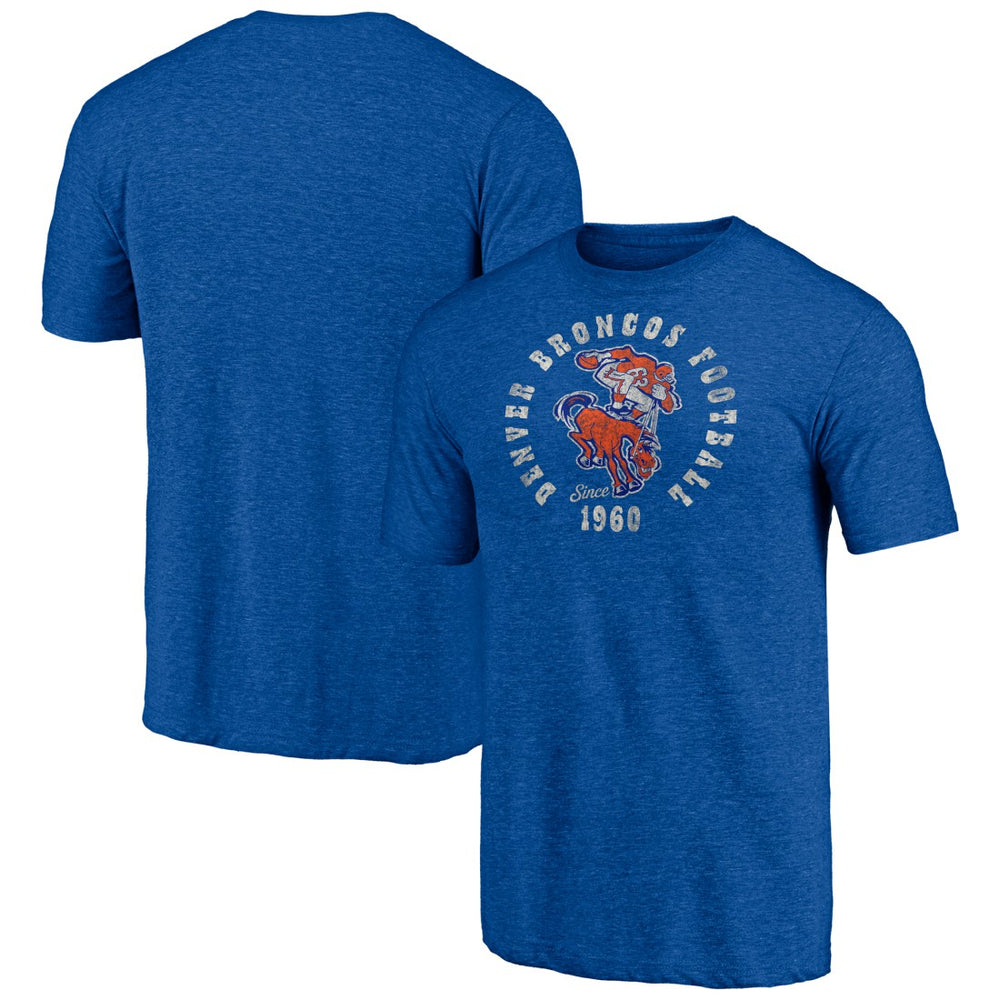 NFL Denver Broncos Vintage Tri-Blend T-Shirt