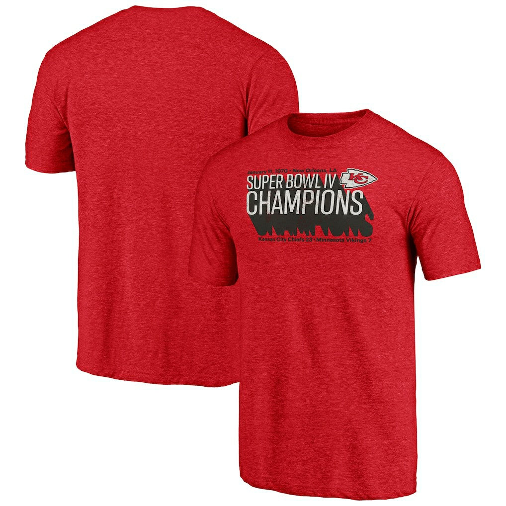 NFL Kansas City Chiefs Vintage Tri-Blend T-Shirt