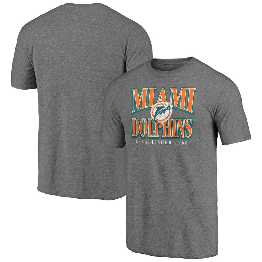NFL Miami Dolphins Vintage Tri-Blend T-Shirt